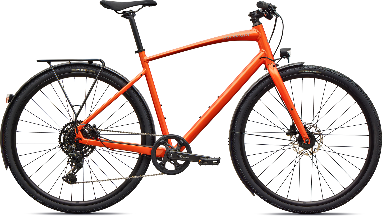 BIKE-HERO::4295572::Gloss Tangerine / Shadow Silver Frost Reflective