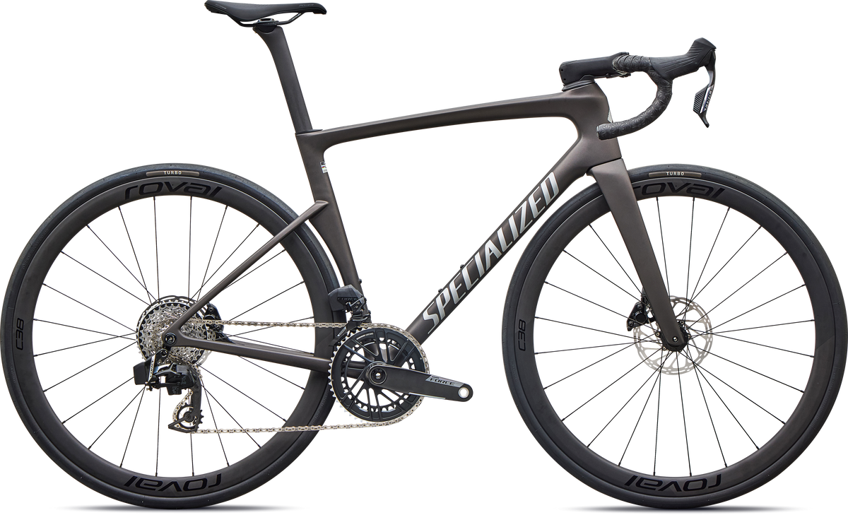 Specialized Tarmac SL9 Expert AXS – Satin Warm Smoke Metallic / Silver Dust