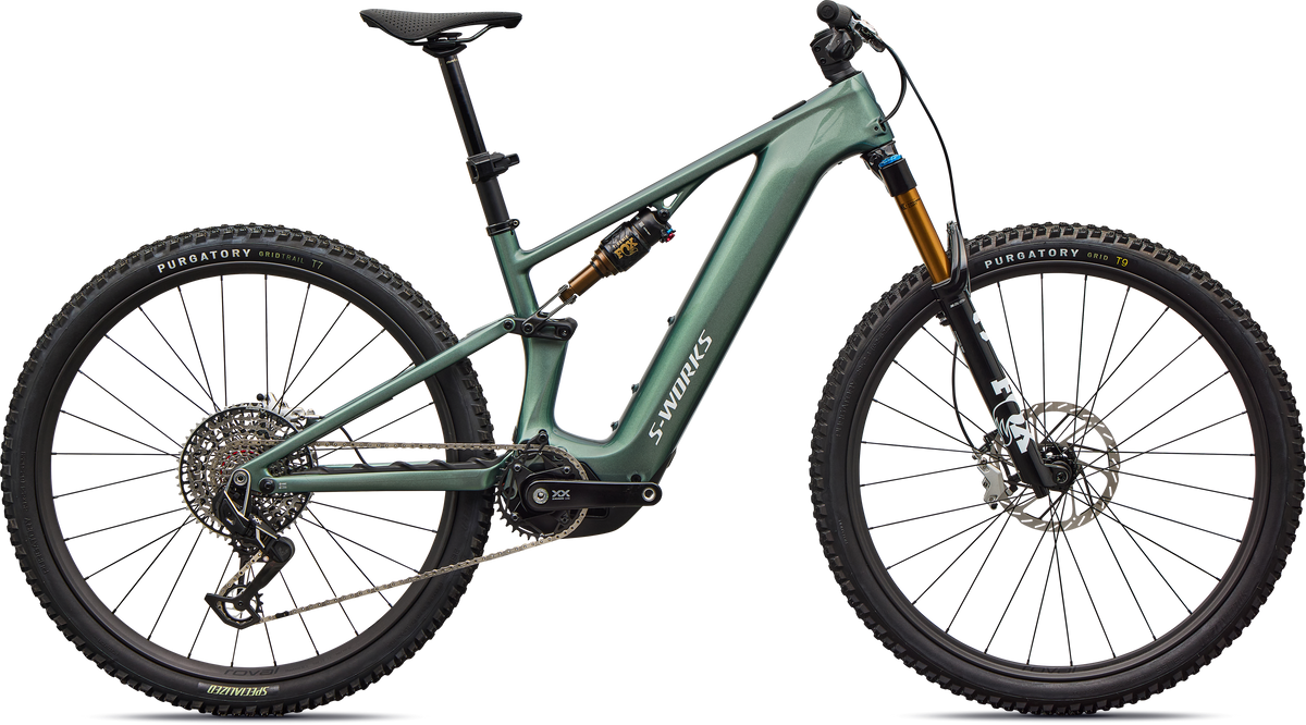 Specialized S-Works Turbo Levo R – Gloss Premium Fjord Metallic / White