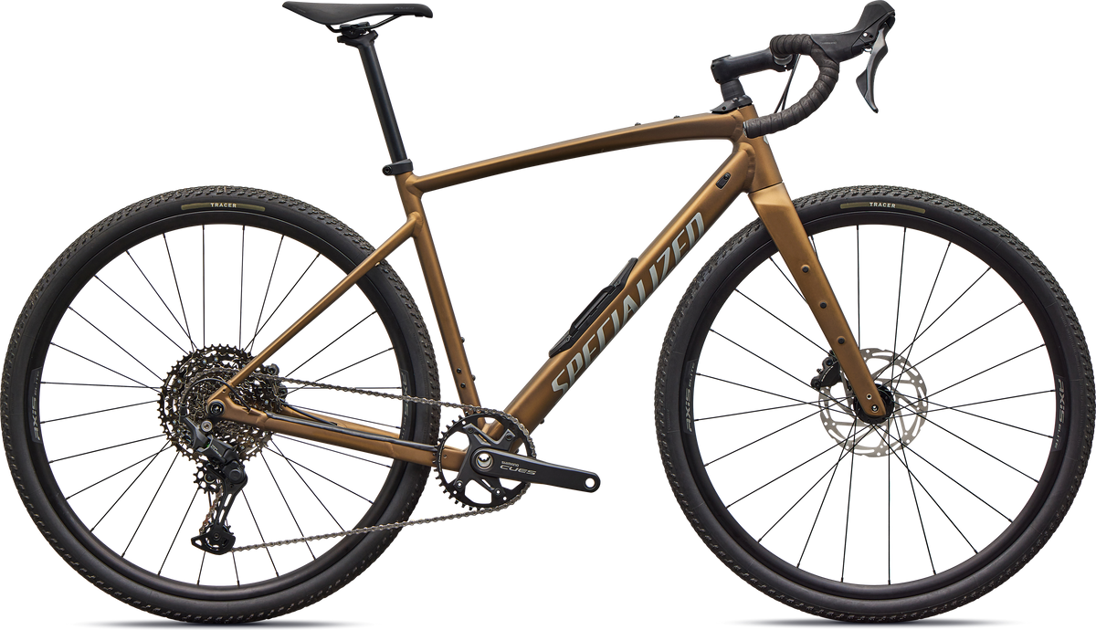 Specialized Diverge 4 Sport Alloy 2026 – Satin Burnt Gold Metallic / Shadow Silver