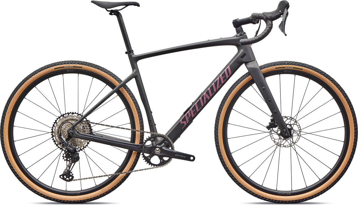 Specialized Diverge 4 Sport Carbon 2026 – Satin Obsidian Metallic / Quartz Metallic