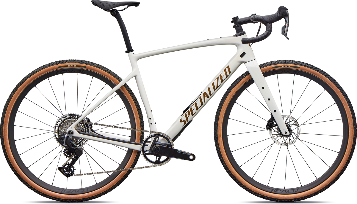 Specialized Diverge 4 Pro Carbon AXS 2027 – Gloss Dune White / Gold Pearl / Burnt Gold Metallic