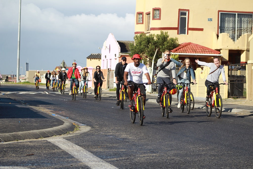 Een begeleide fietstocht door Khayelitsha