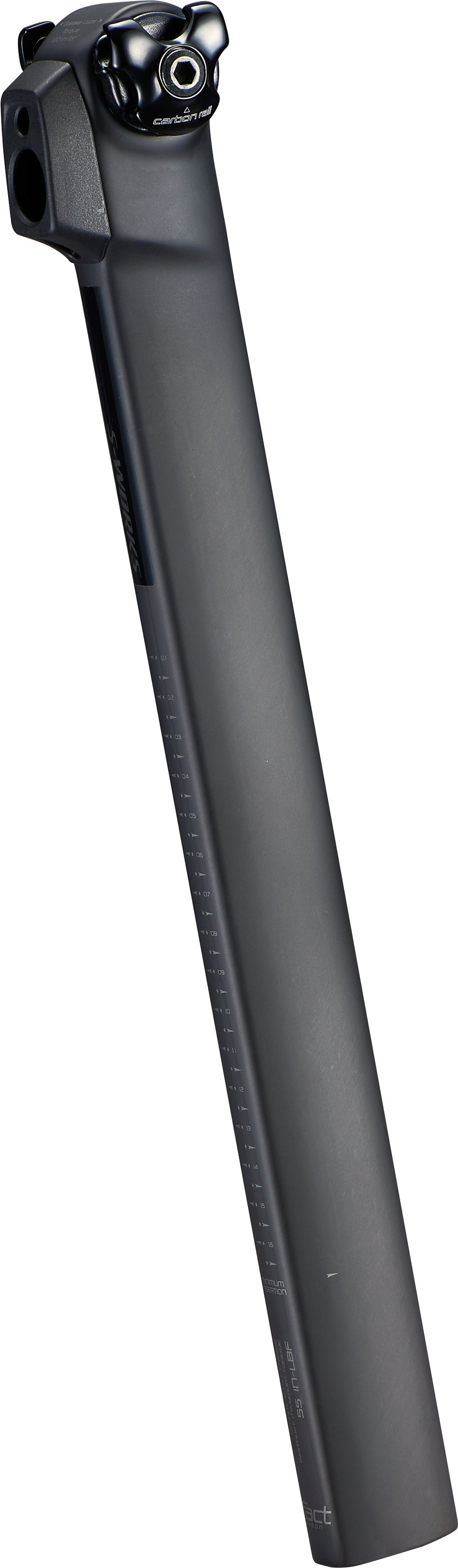 B2B 28121-3905 28121-390_CMPNT_SW-TARMAC-CARBON-POST-300MM-0-OFFSET_HERO