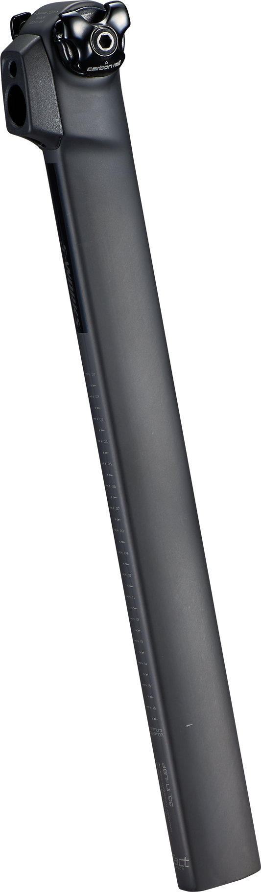 B2B 28121-3905 28121-390_CMPNT_SW-TARMAC-CARBON-POST-300MM-0-OFFSET_HERO