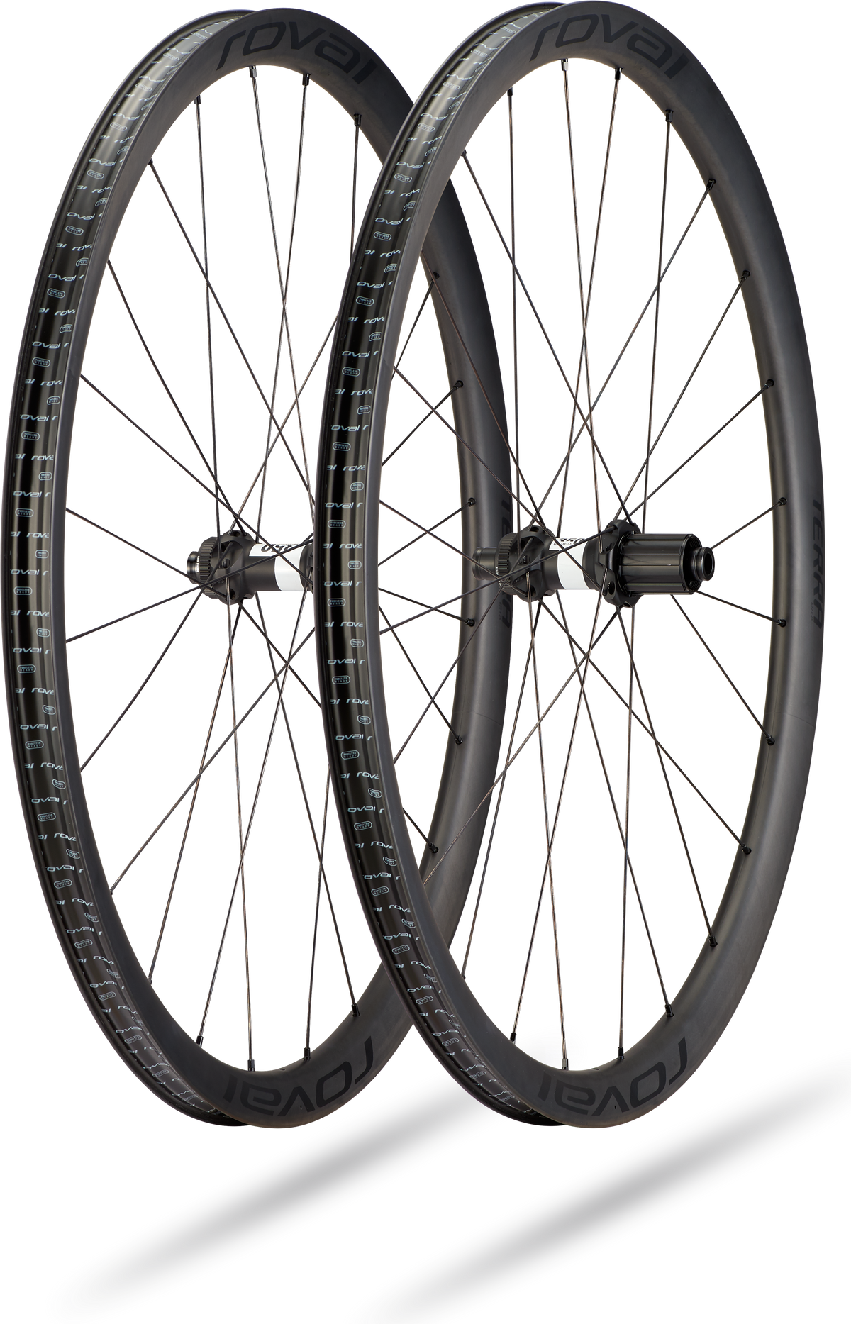 Roval Terra CL wielset - Satin Carbon/Satin Black