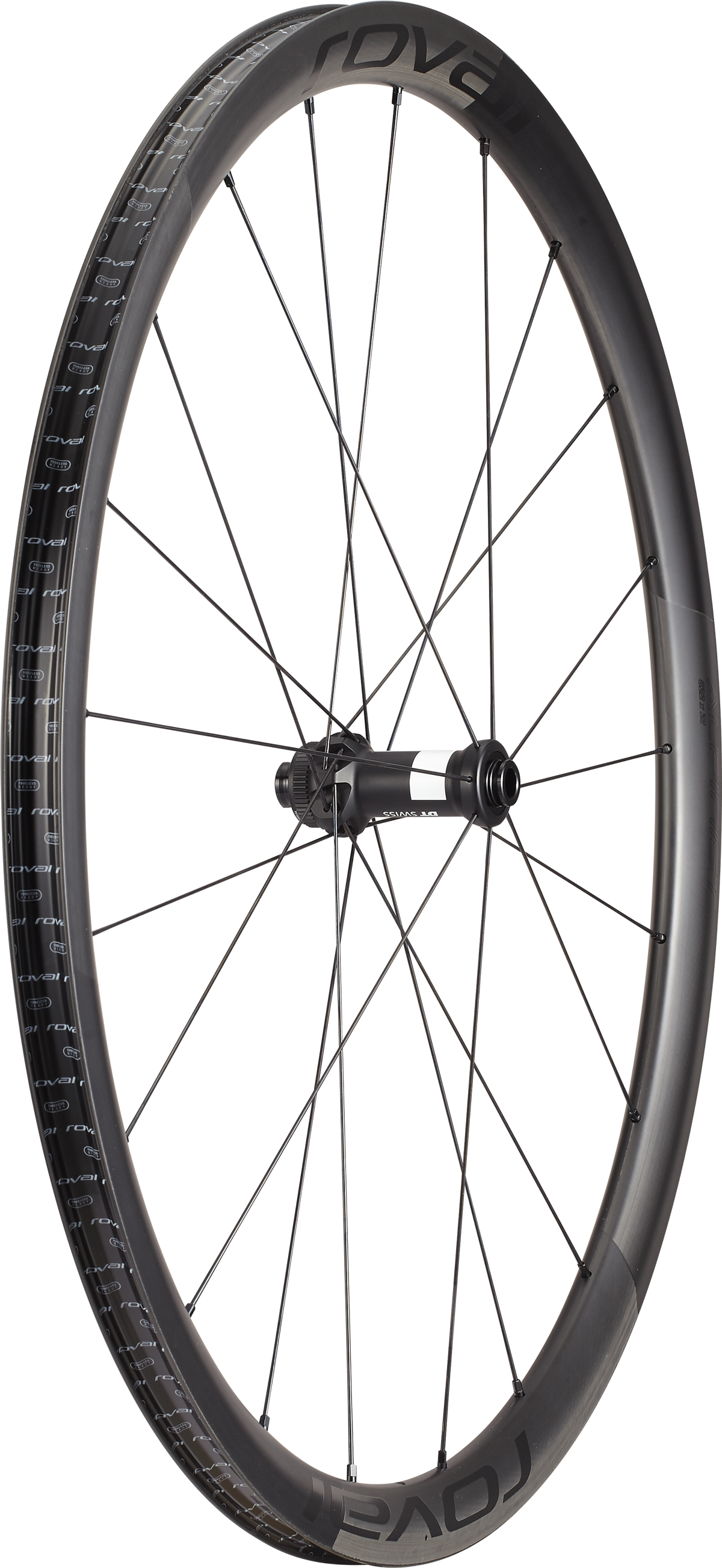 Roval Alpinist CL II — Voorwiel — Satin Carbon/Satin Black