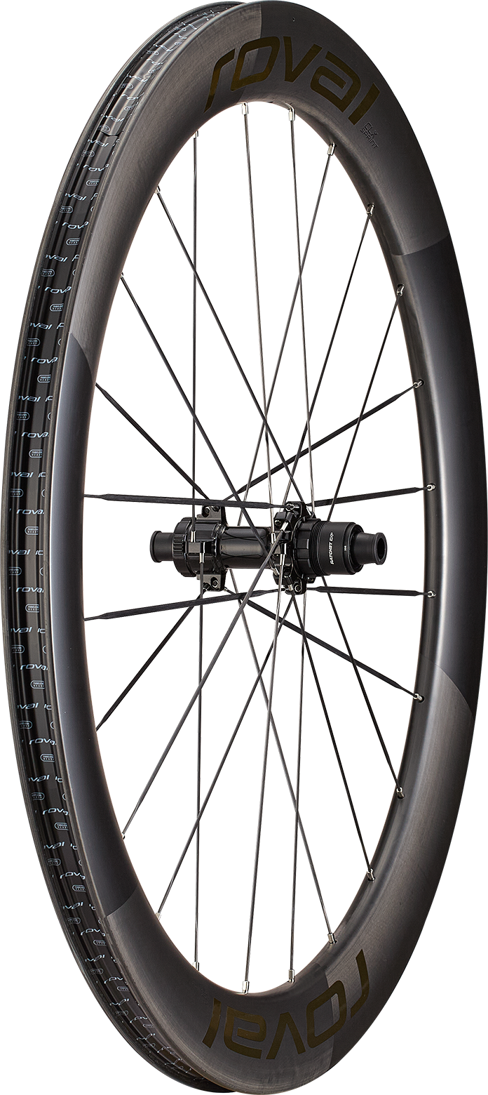Roval Rapide Sprint CLX achterwiel - Satin Carbon/Gloss Black