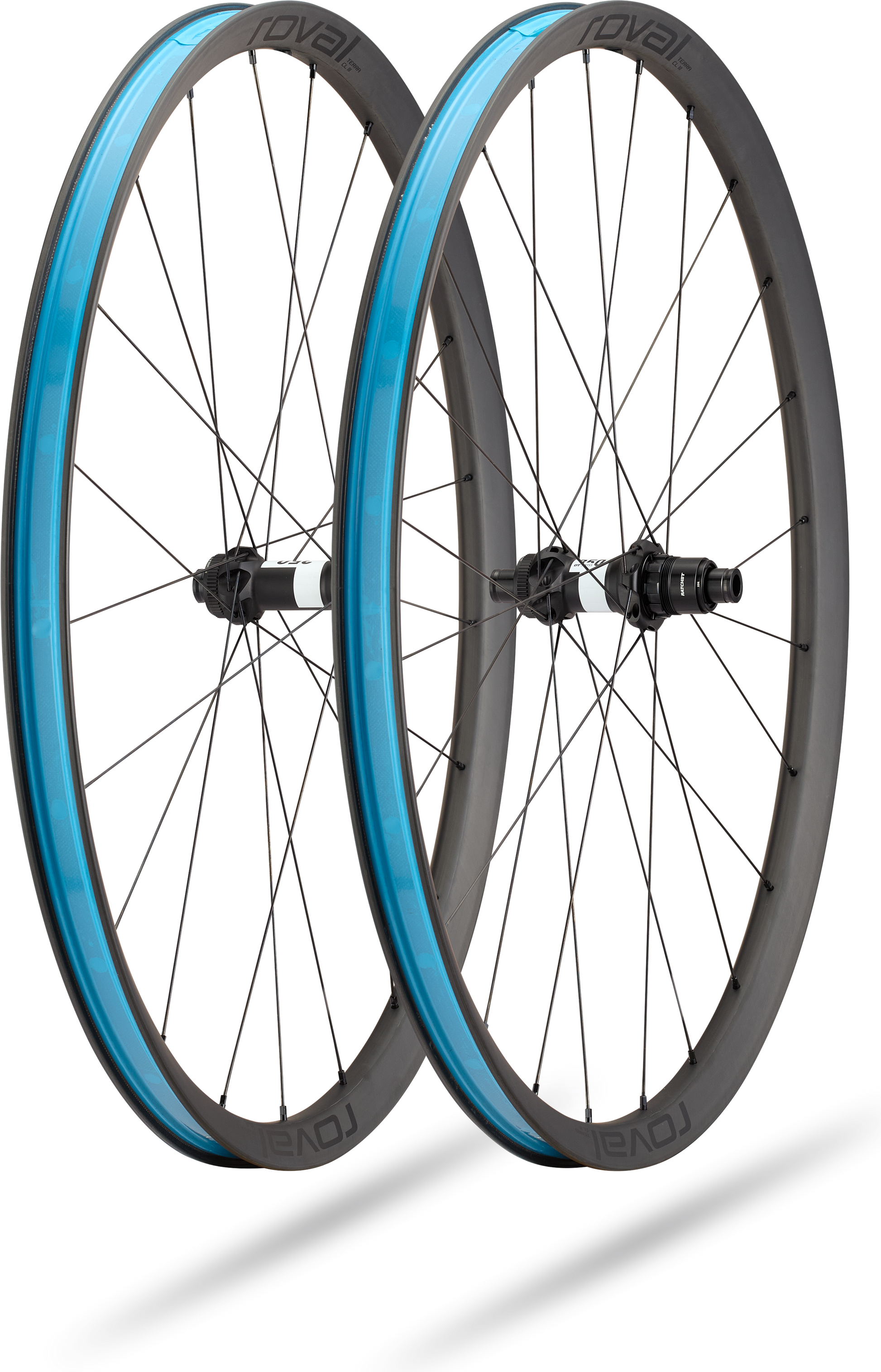 Roval Terra CL III voorwiel - Satin Carbon/Satin Black