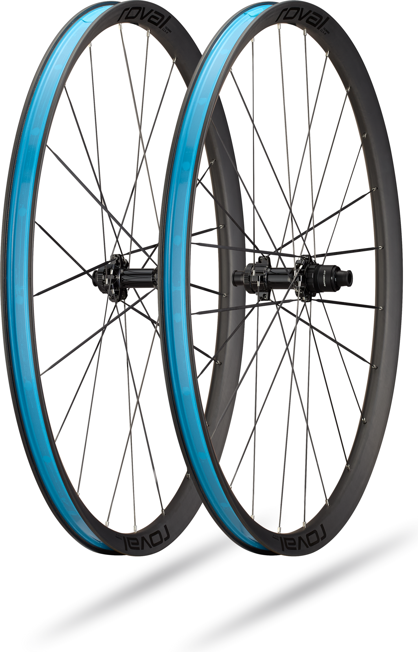 Roval Terra CLX III voorwiel - Satin Carbon/Gloss Black