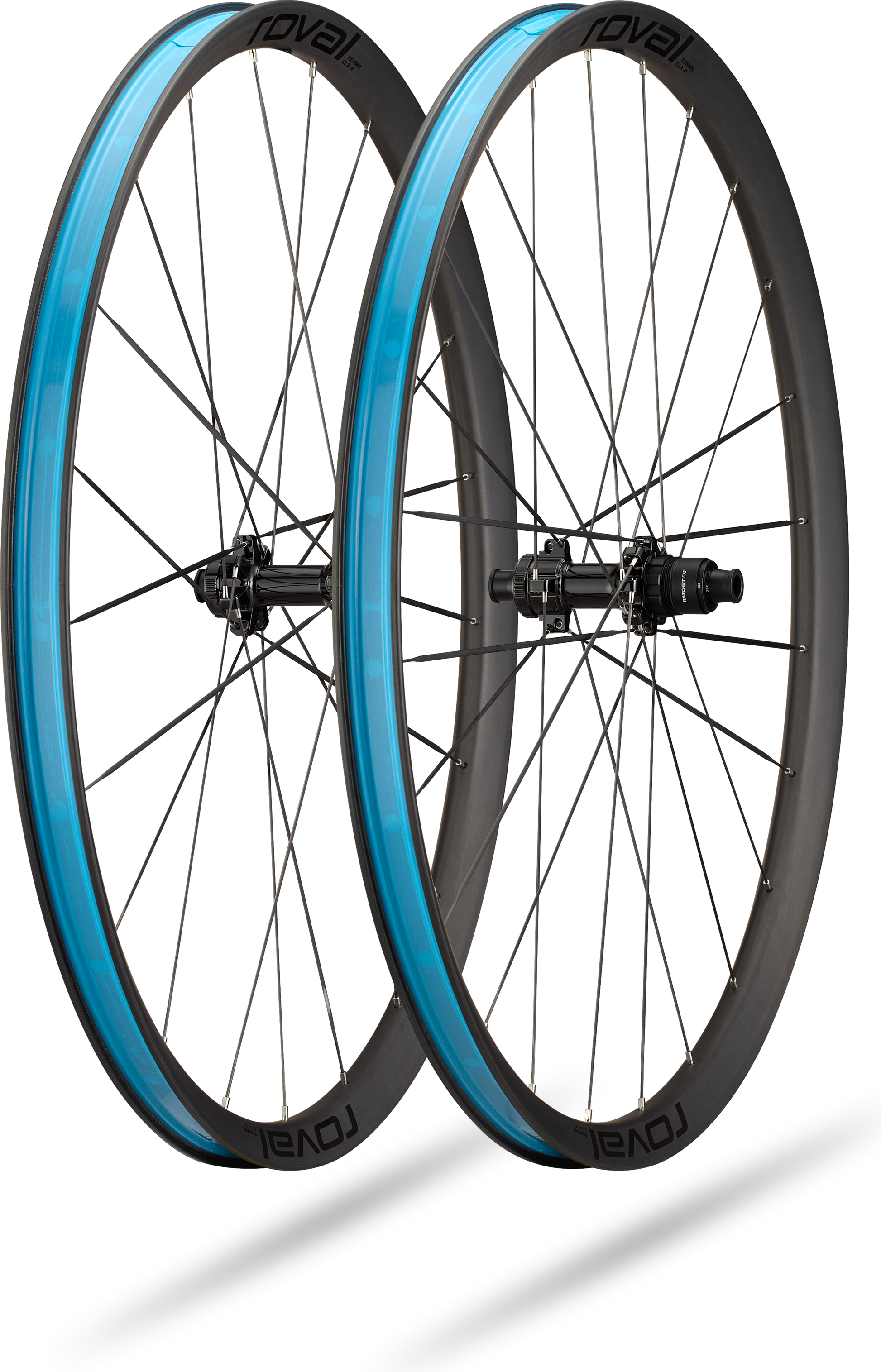 Roval Terra CLX III voorwiel - Satin Carbon/Gloss Black