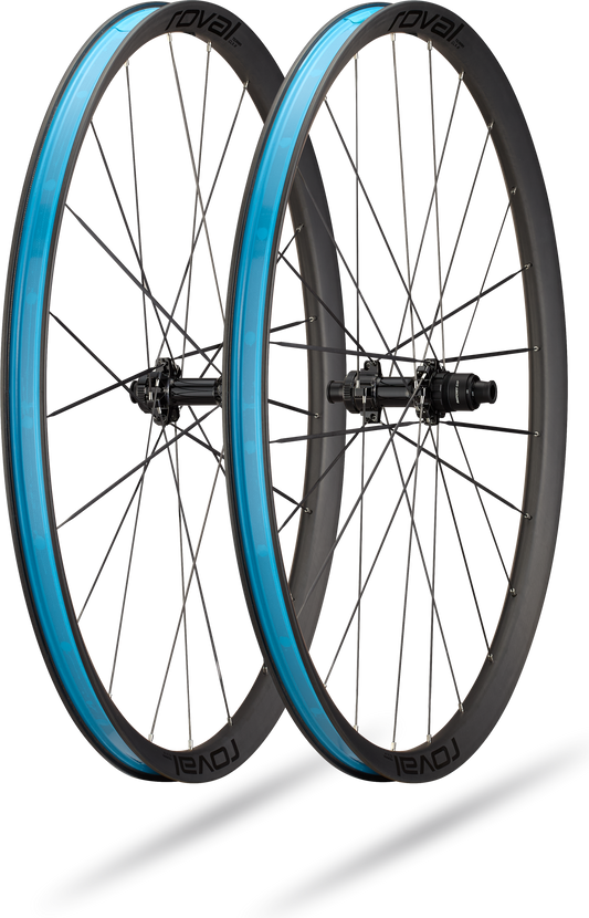 Roval Terra CLX III voorwiel - Satin Carbon/Gloss Black