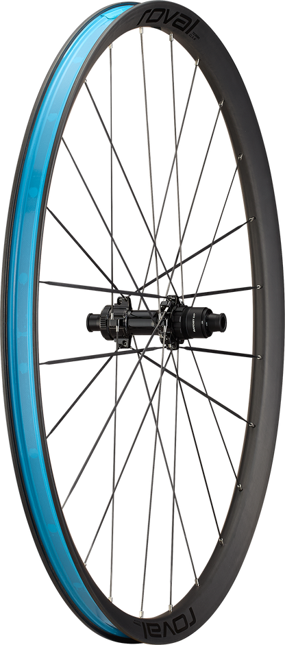 Roval Terra CLX III — Achterwiel — Satin Carbon/Gloss Black
