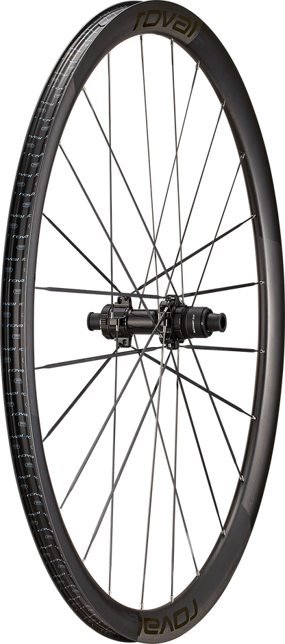 Roval Alpinist CLX III — Achterwiel — Satin Carbon/Gloss Black