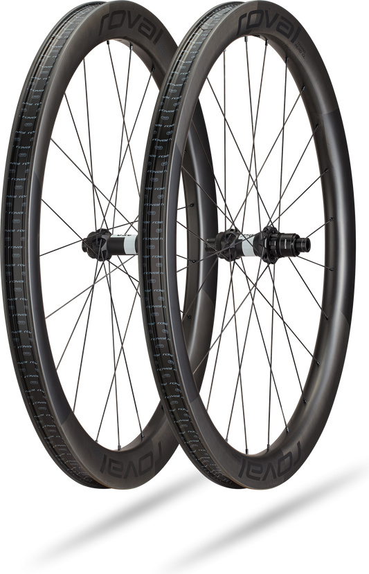 Roval Terra Aero CL voorwiel - Satin Carbon/Satin Black