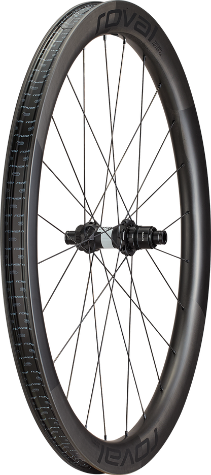 Roval Terra Aero CL — Achterwiel — Satin Carbon/Satin Black