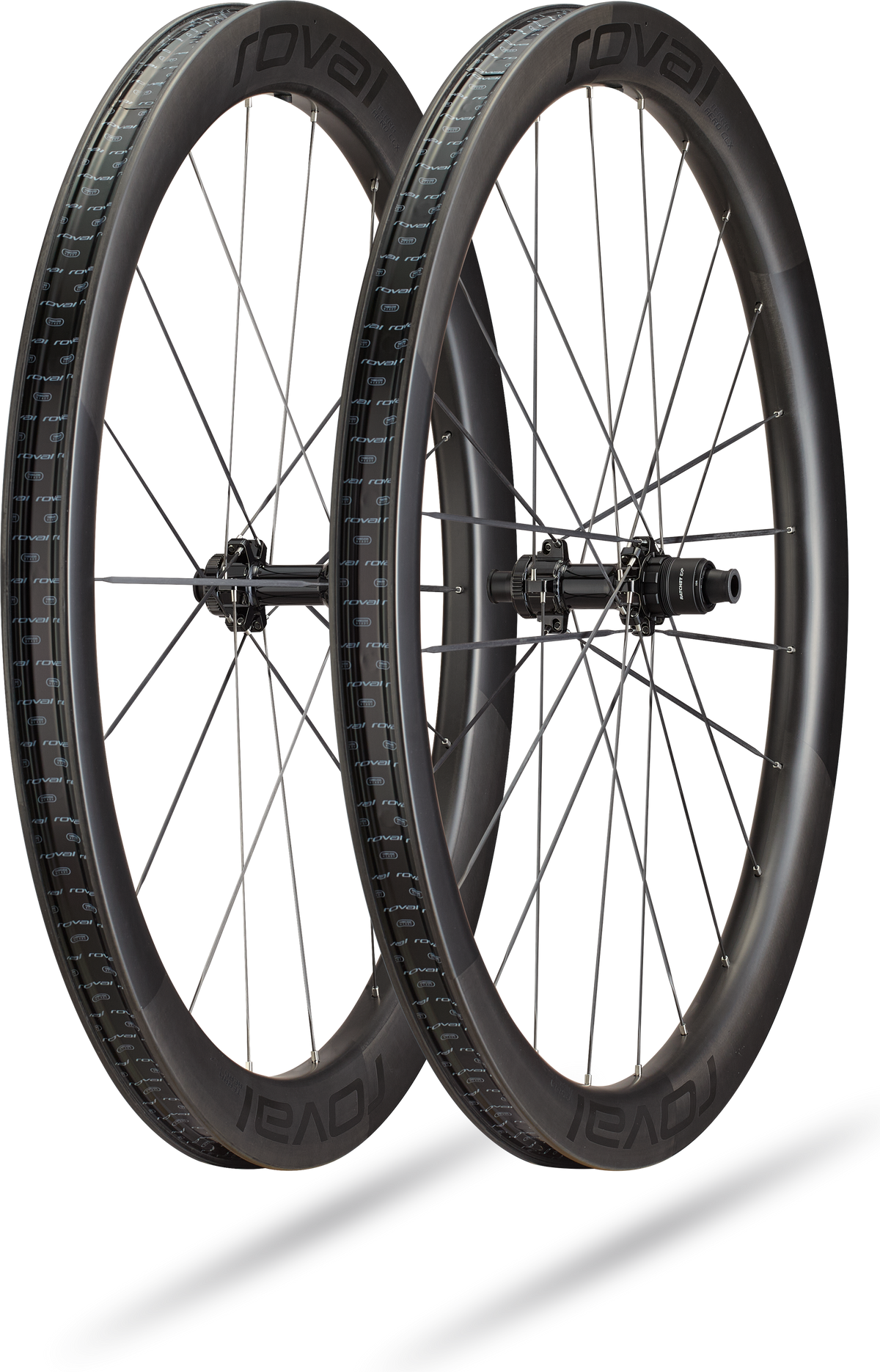 Roval Terra Aero CLX voorwiel - Satin Carbon/Gloss Black