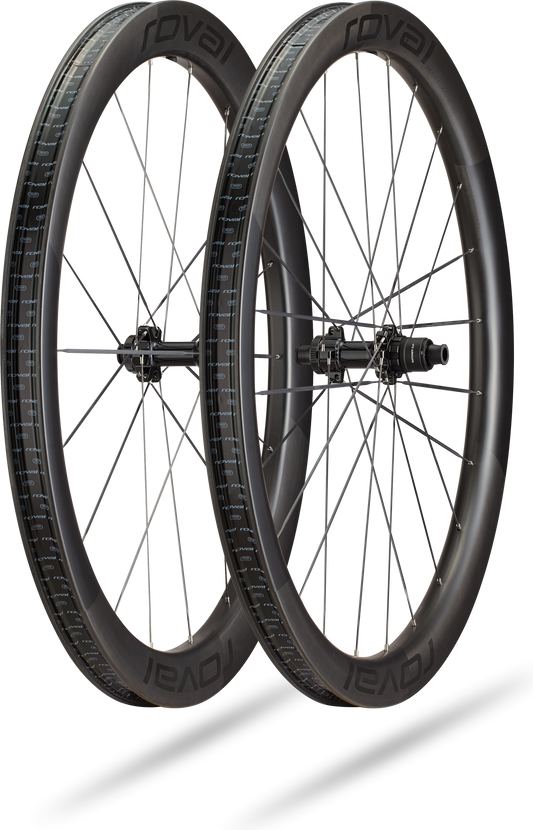 Roval Terra Aero CLX voorwiel - Satin Carbon/Gloss Black