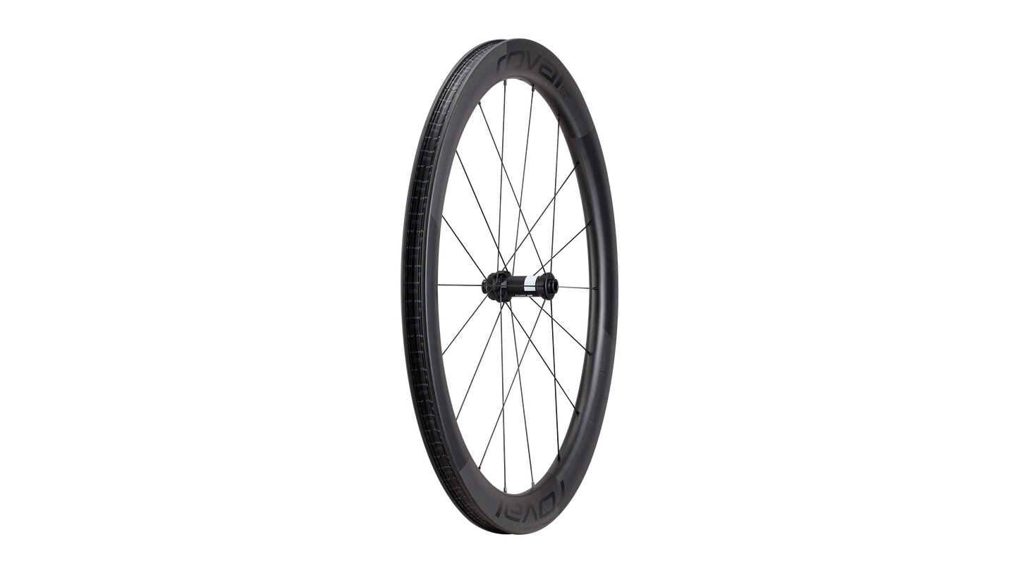 Roval Rapide CL III — Voorwiel — Satin Carbon/Satin Black