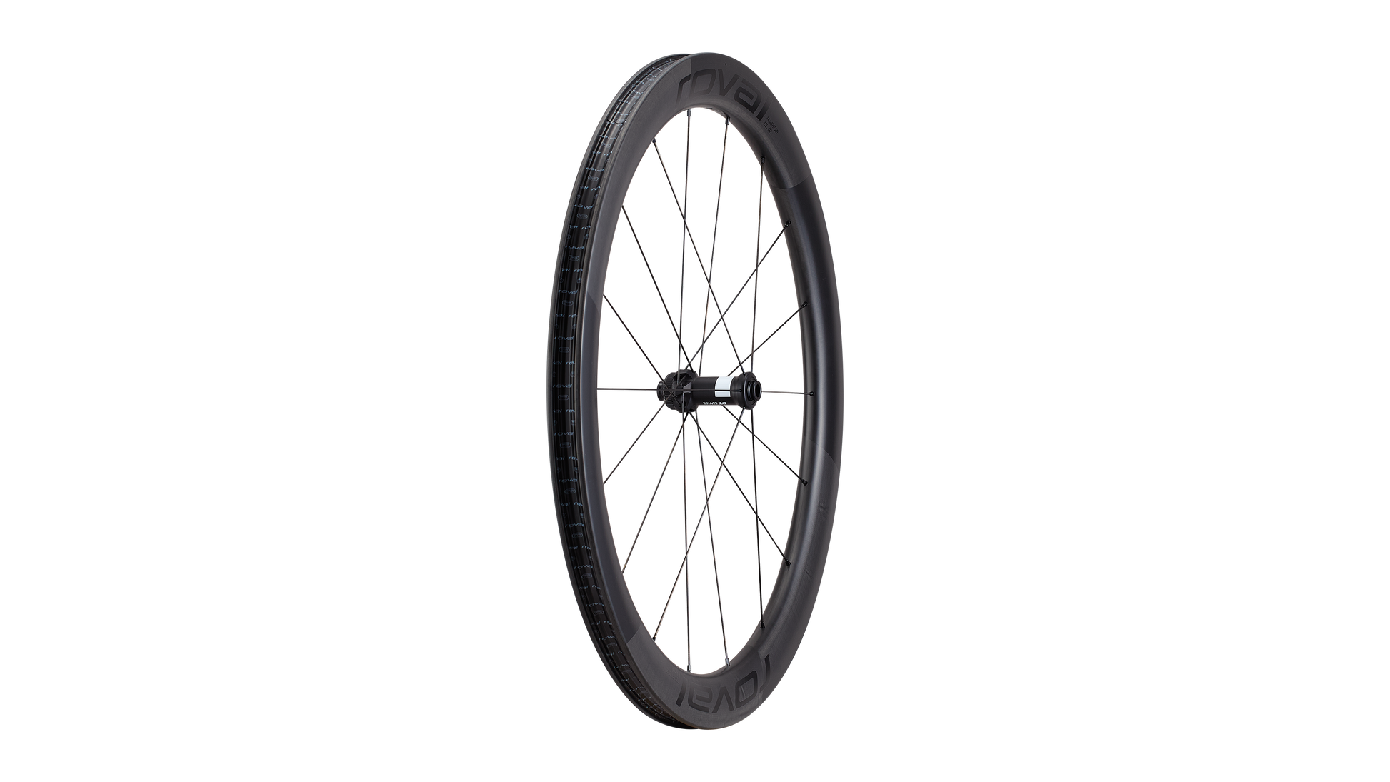 Roval Rapide CL III — Voorwiel — Satin Carbon/Satin Black