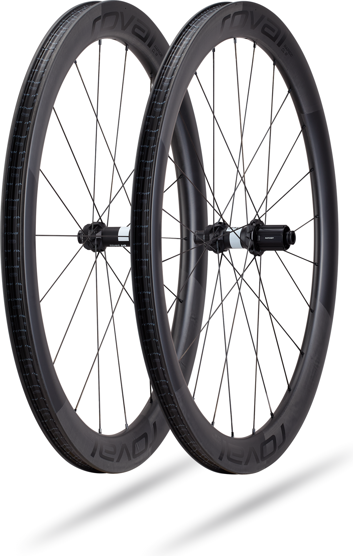 Roval Rapide CL III voorwiel - Satin Carbon/Satin Black