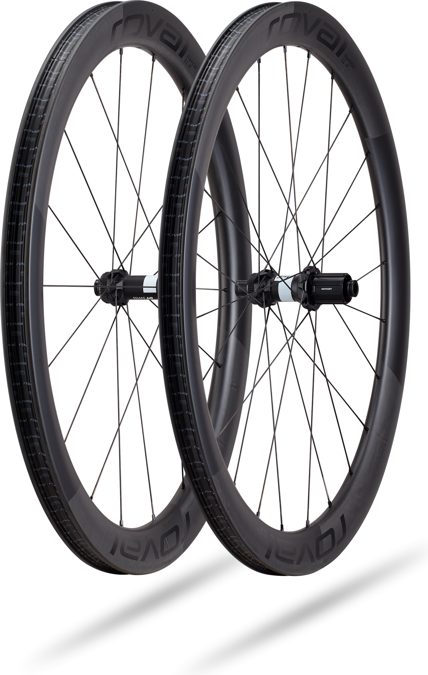 Roval Rapide CL III achterwiel - Satin Carbon/Satin Black