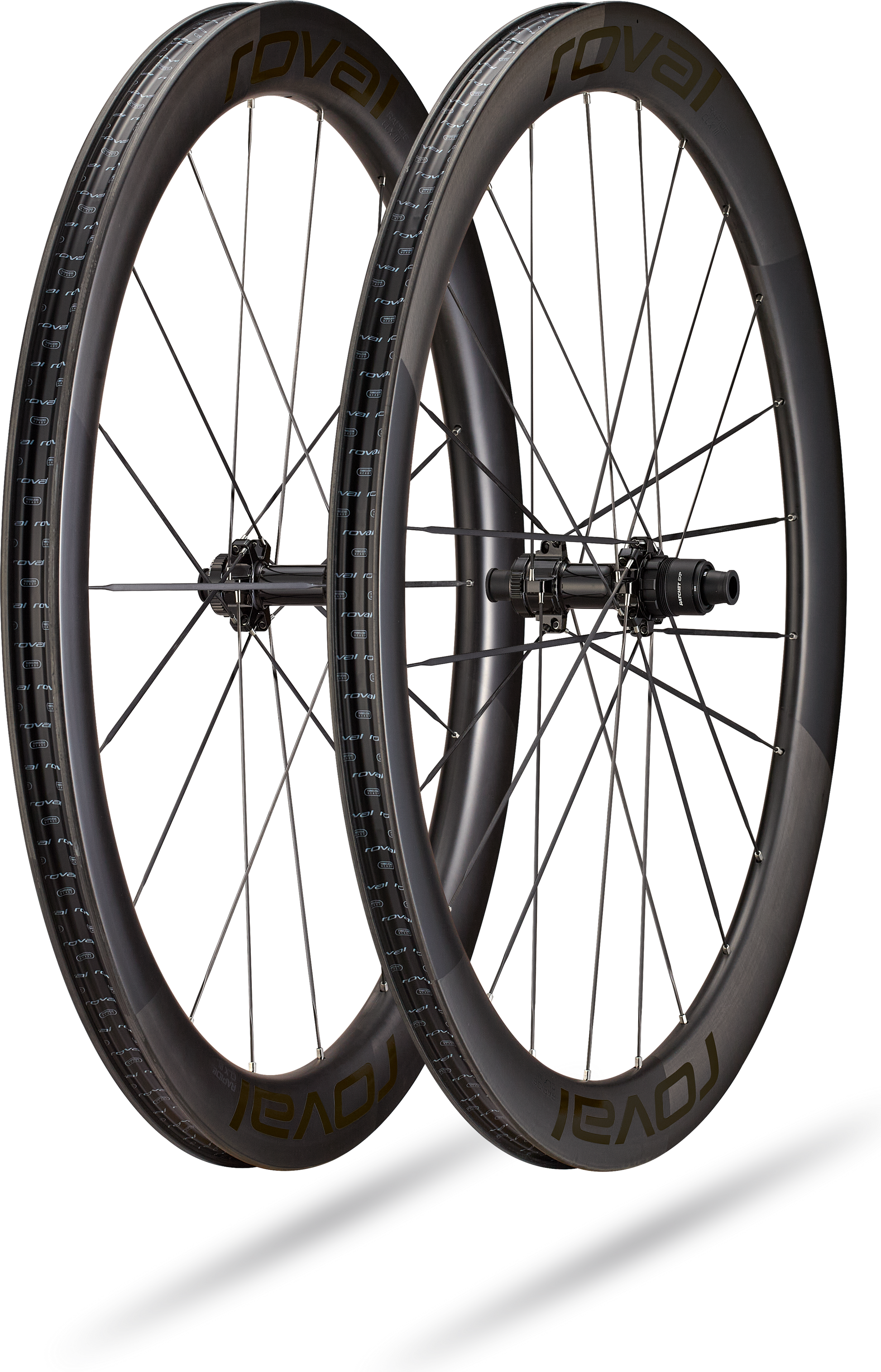 Roval Rapide CLX III voorwiel - Satin Carbon/Gloss Black
