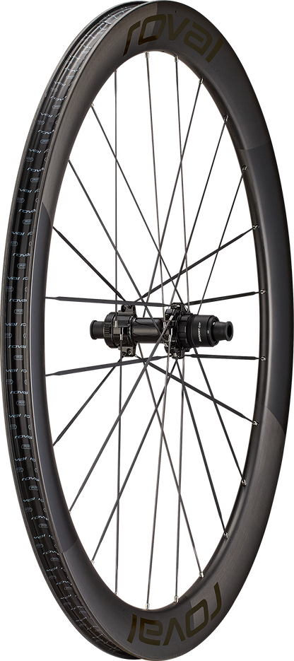 Roval Rapide CLX III — Achterwiel — Satin Carbon/Gloss Black