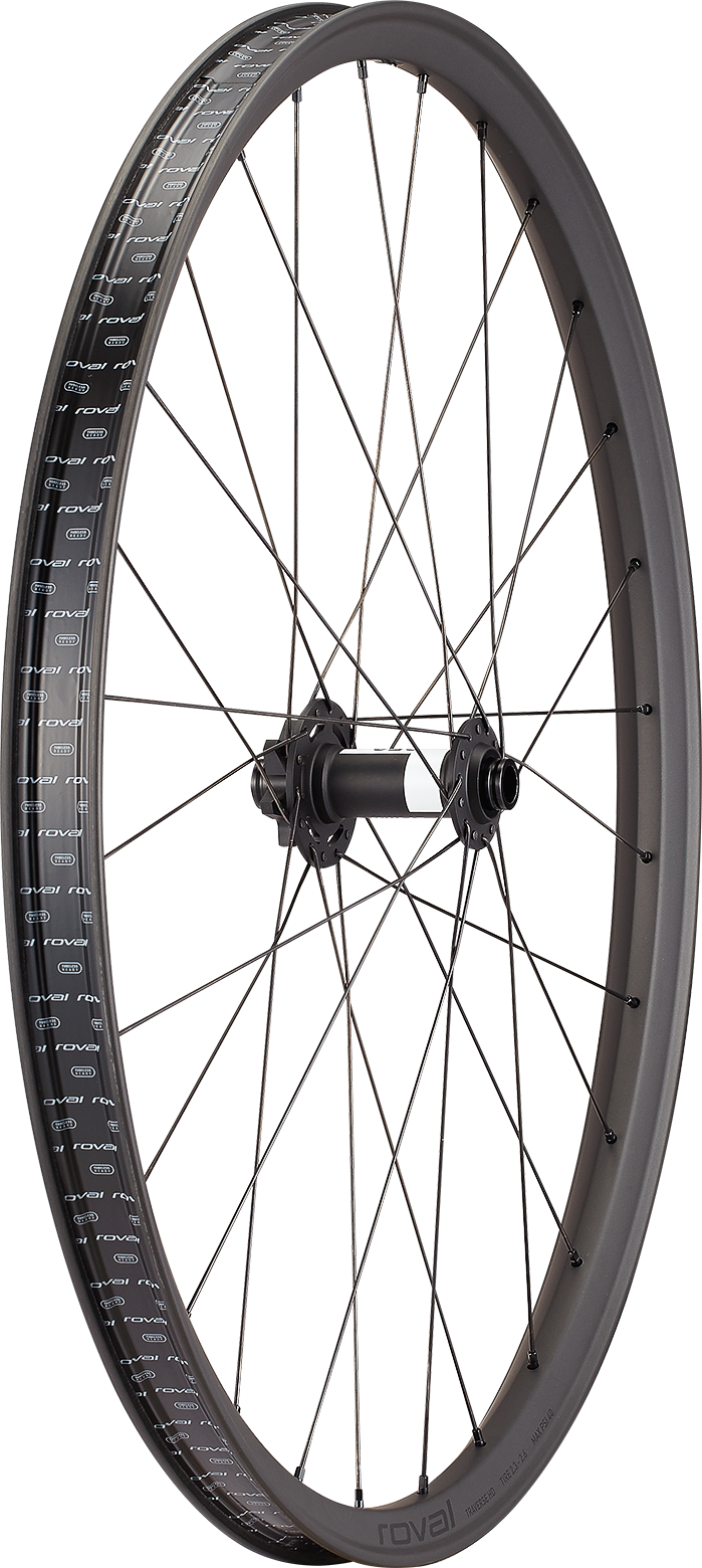 Roval Traverse HD 350 DEG — Voorwiel — Satin Carbon/Black