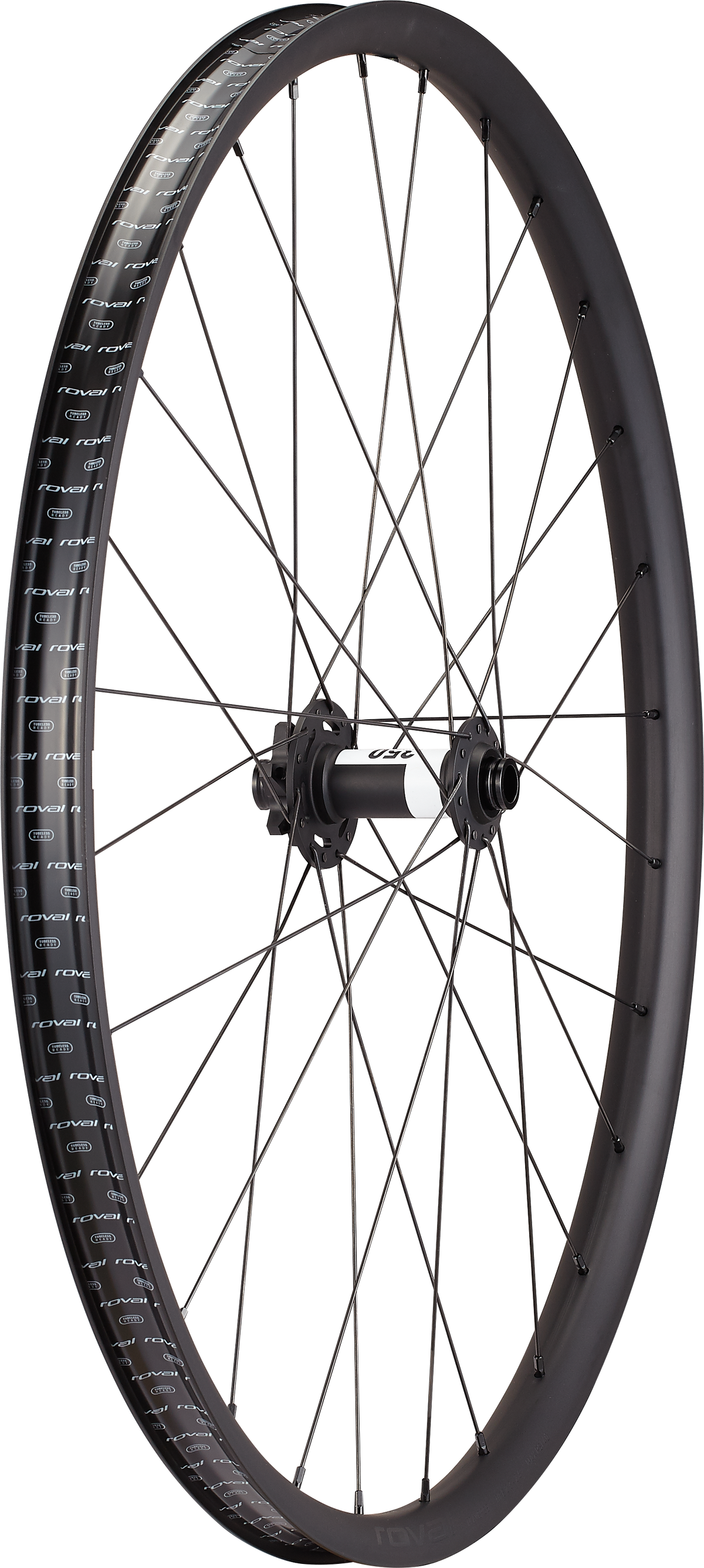Roval Traverse Alloy 350 6B — Voorwiel — Black/Charcoal