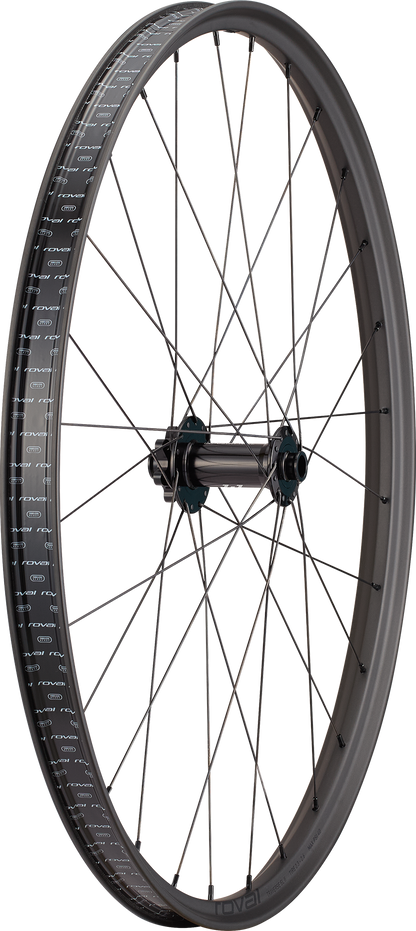 Roval Traverse SL II i9 1/1 — Voorwiel — Satin Carbon/Gloss Black