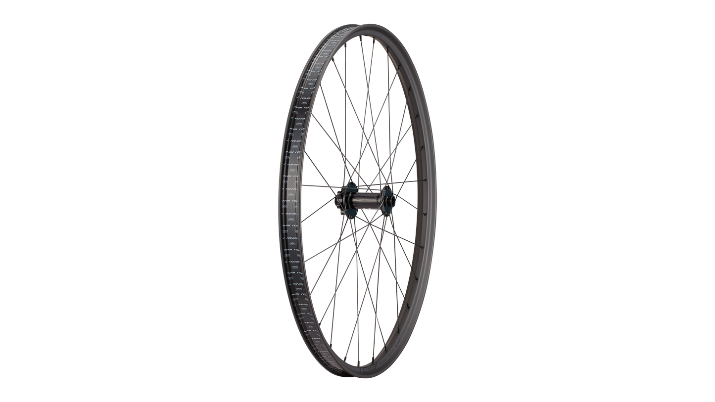 Roval Traverse SL II i9 1/1 — Voorwiel — Satin Carbon/Gloss Black