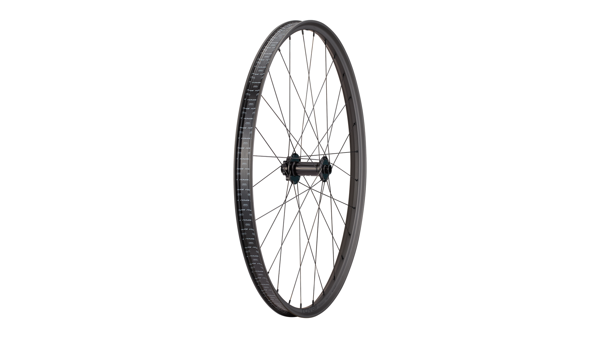 Roval Traverse SL II i9 1/1 — Voorwiel — Satin Carbon/Gloss Black