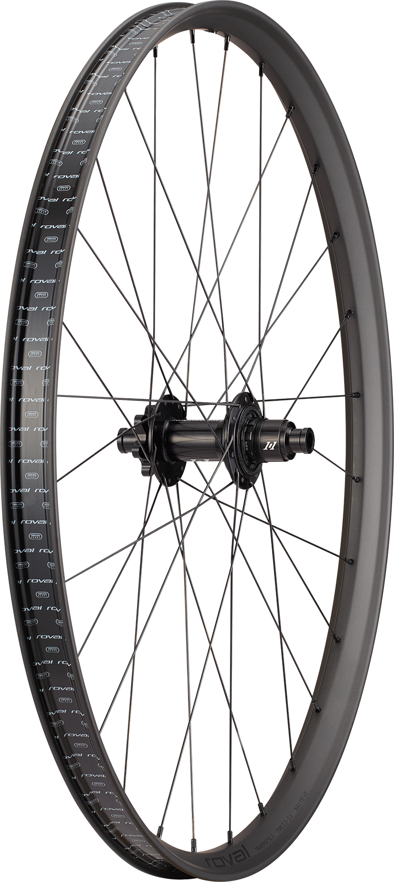 Roval Traverse SL II i9 1/1 — Achterwiel — Satin Carbon/Gloss Black