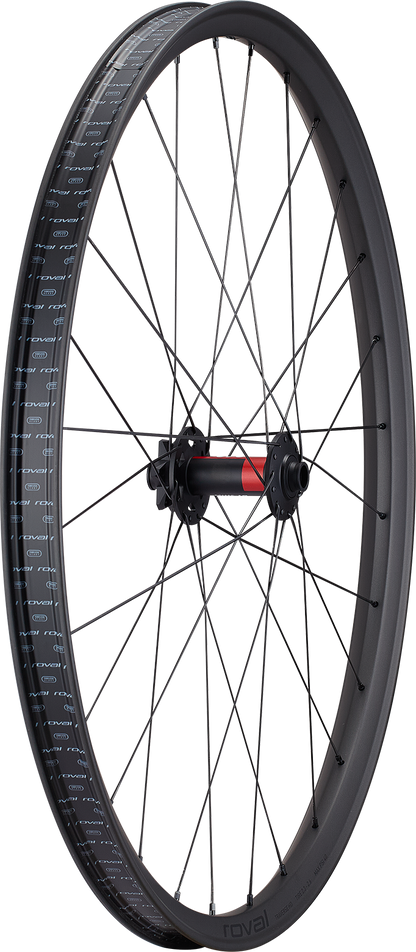 Roval Traverse HD 240 DEG — Voorwiel — Satin Carbon/Gloss Black