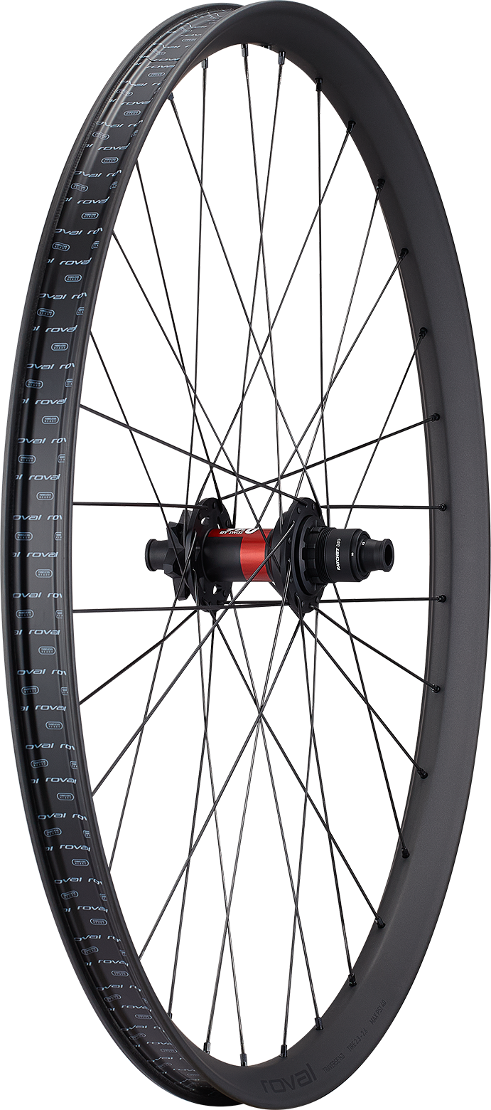 Roval Traverse HD 240 DEG — Achterwiel — Satin Carbon/Gloss Black