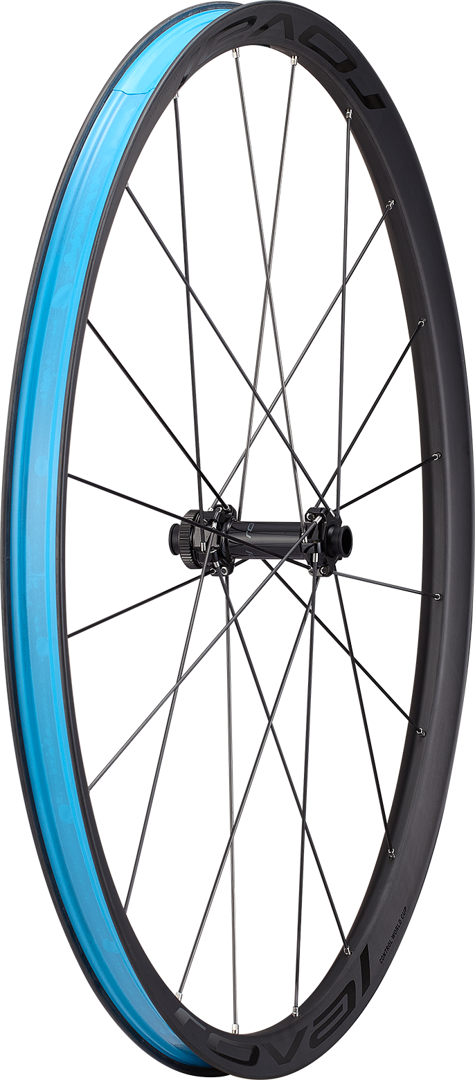 Roval Control World Cup — Voorwiel — Satin Carbon/Satin Black