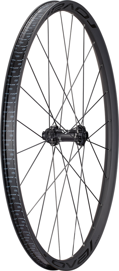 Roval Control SL VI Solix — Voorwiel — Satin Carbon/Gloss Black