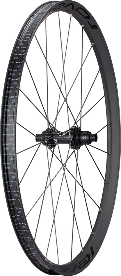 Roval Control SL VI Solix — Achterwiel — Satin Carbon/Gloss Black