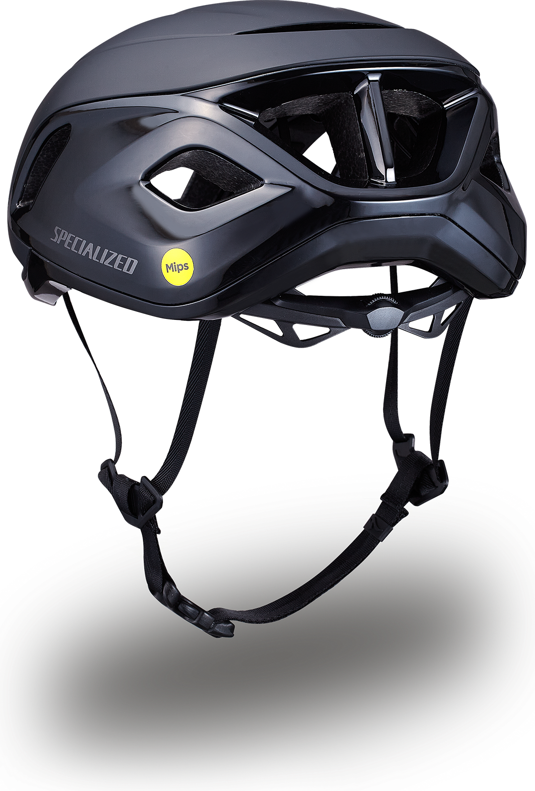 Specialized Propero 4 helm - rear-3-4 (zwart)