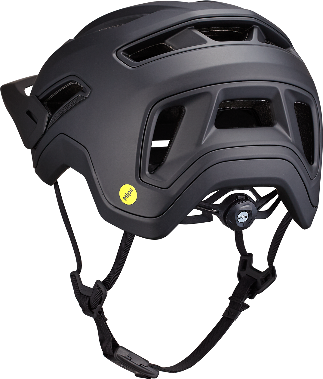 Specialized Ambush 3 helm - rear-3-4 (zwart)