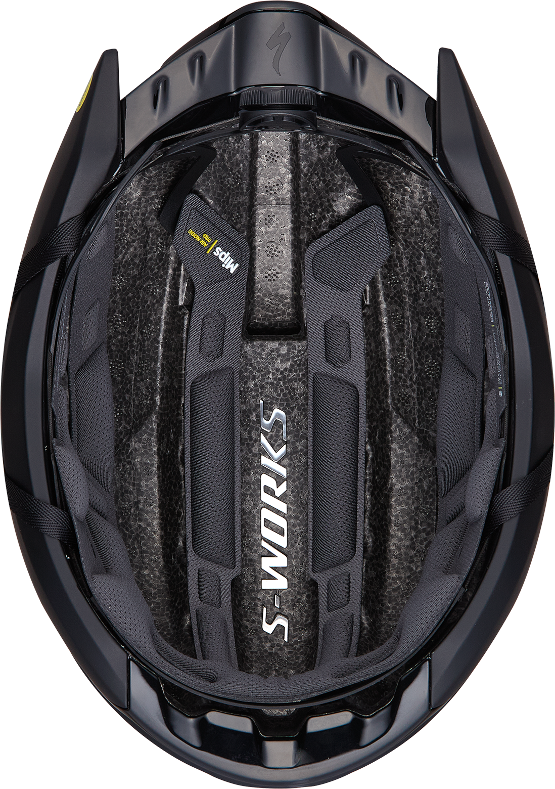 Specialized S-Works Evade 4 helm - inside (zwart)