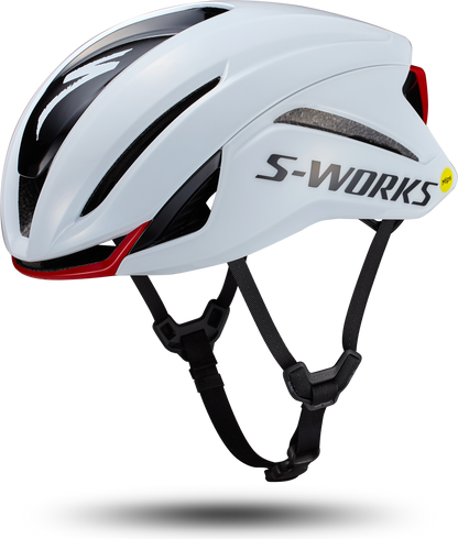 Specialized S-Works Evade 4 helm - White/Red