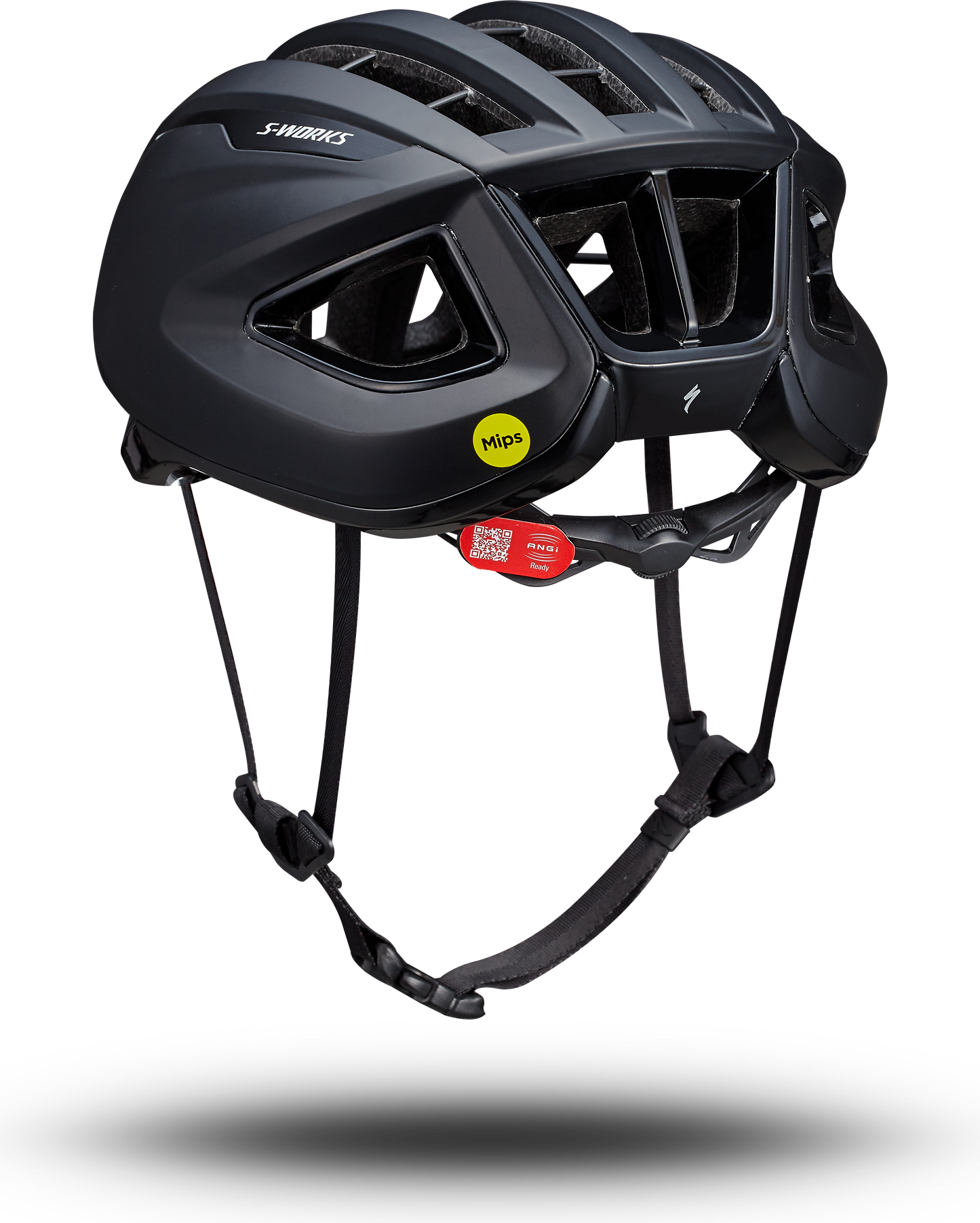 Specialized S-Works Prevail 3 helm - rear-3-4 (zwart)