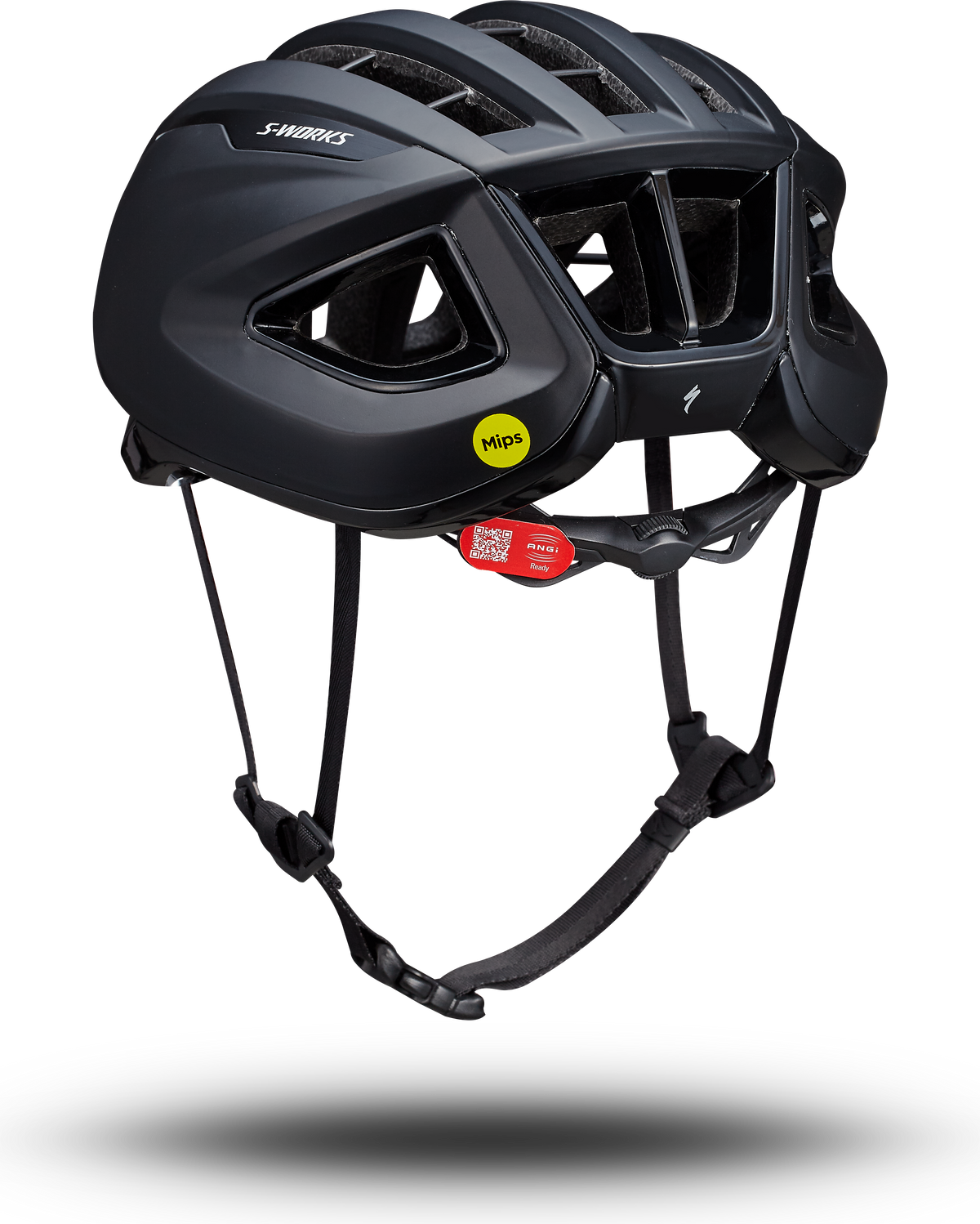 Specialized S-Works Prevail 3 helm - rear-3-4 (zwart)