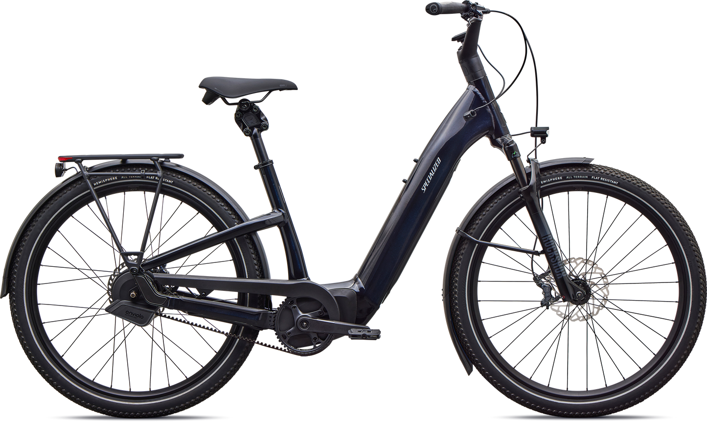 Specialized Turbo Como 5.0 IGH – Gloss Metallic Dark Navy / Satin Silver Reflective