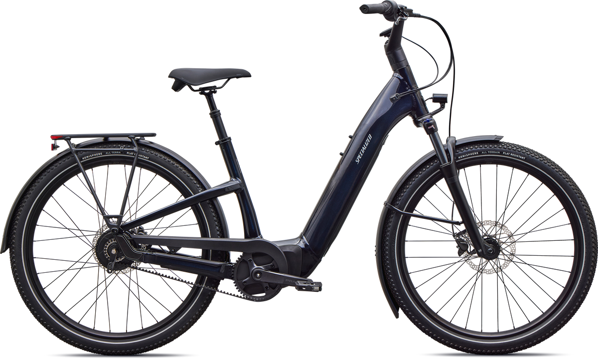 Specialized Turbo Como 4.0 IGH – Gloss Metallic Dark Navy / Satin Silver Reflective