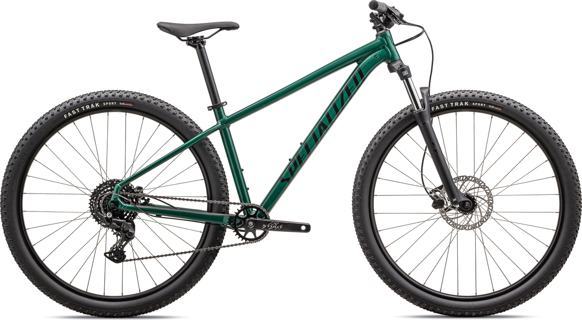 BIKE-HERO::221600::Gloss Pine Green / Obsidian