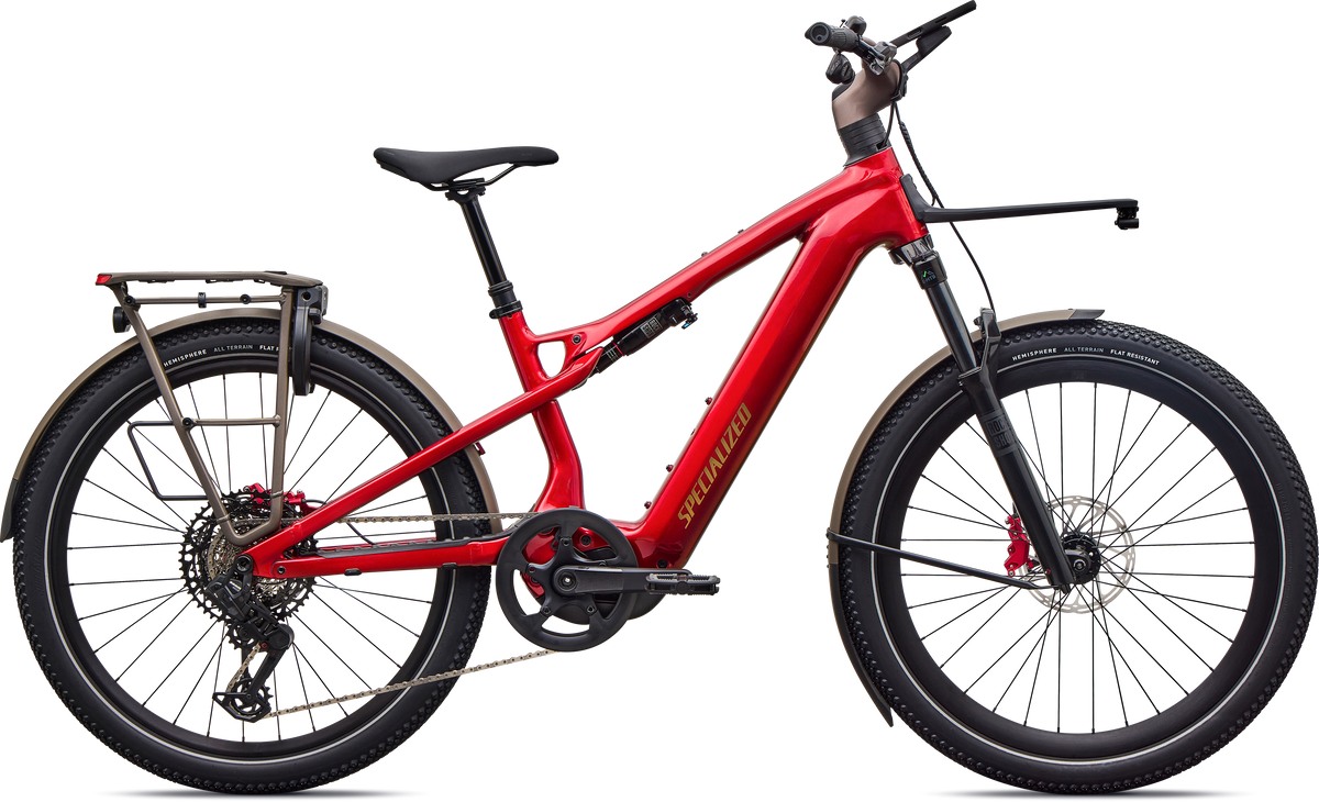 BIKE-HERO::293143::Gloss Ruby Metallic / Gloss Gold Foil