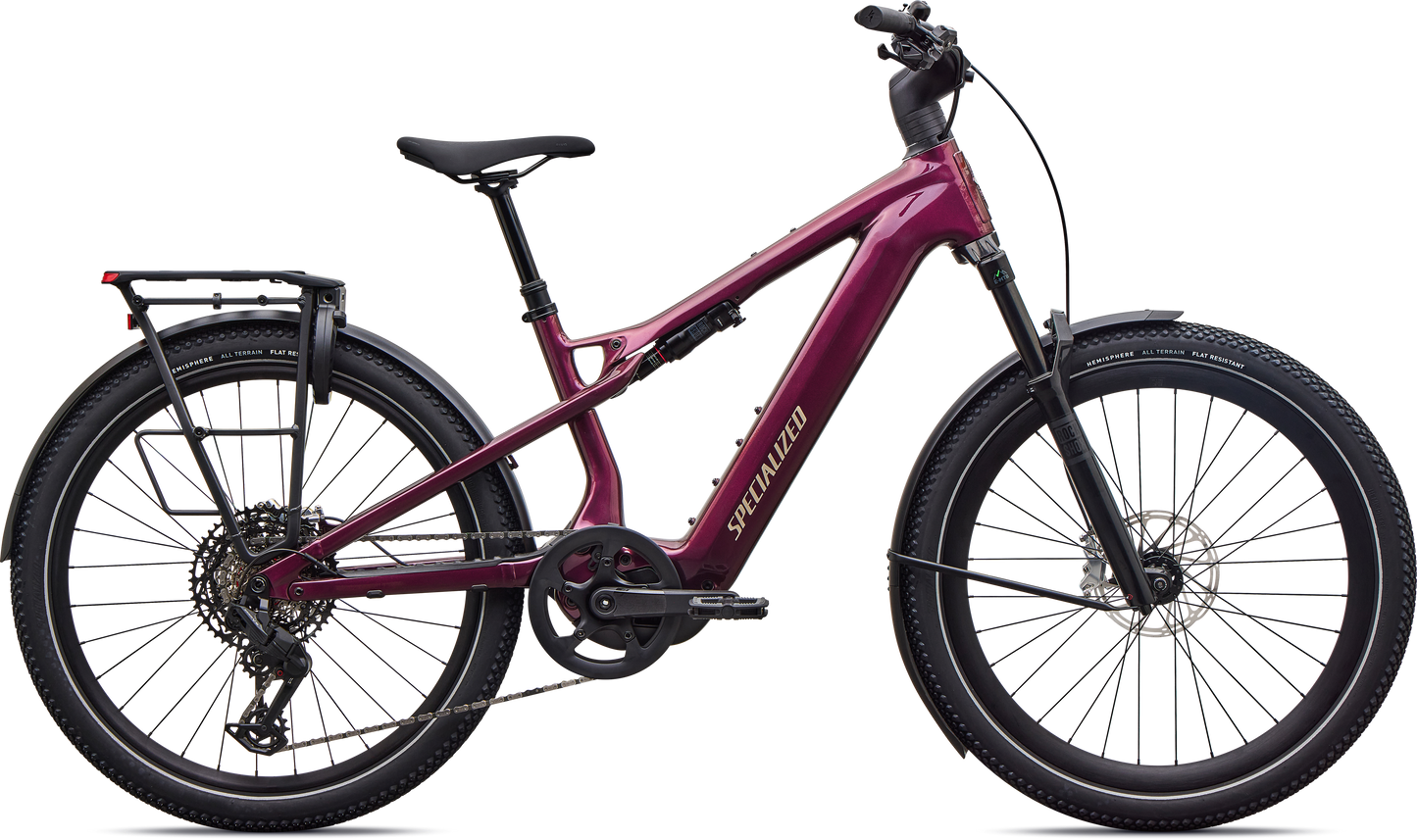 BIKE-HERO::293145::Gloss Bordeaux Metallic / Sandstone Metallic